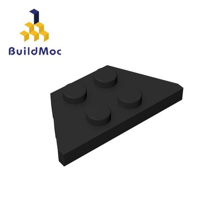 BuildMOC Compatible Assembles Particles 51739 2x4 For Building Blocks Parts DIY LOGO Educational Tech Parts Toys