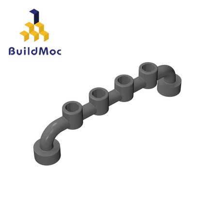 BuildMOC Compatible Assembles Particles 6140 1x6 For Building Blocks Parts DIY enlighten block bricks Educational Tech Toys