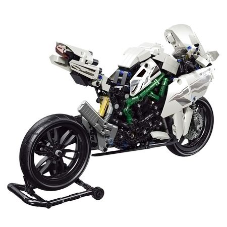 MOC City Technic Series Moto Motorcycle Model Off Load Racing Motorbike Building Blocks DIY Toys For Boys Classic Bricks Gifts