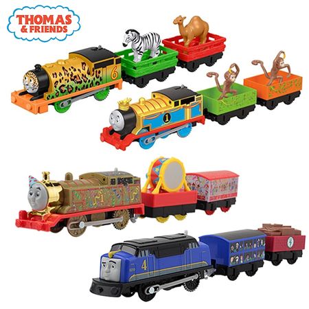 Original Thomas and Friends Trackmaster Electric Train Toys for Boys Motorized Thomas and FriendsTrains Carro Diecast Car Gift