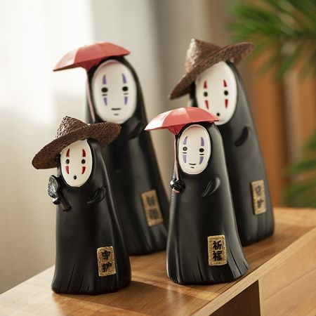 Resin spirited away mysterious desktop furnishings home furnishing pieces halloween resin  home decoration accessories