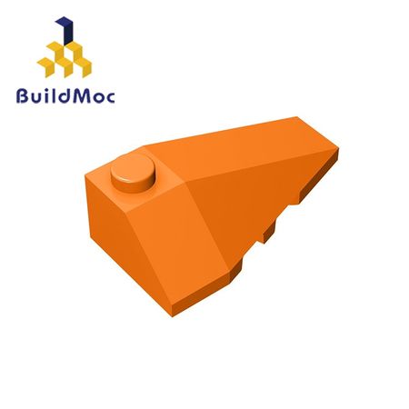 BuildMOC Compatible Assembles Particles 43711 4x2 For Building Blocks Parts DIY LOGO Educational Tech Parts Toys15.6