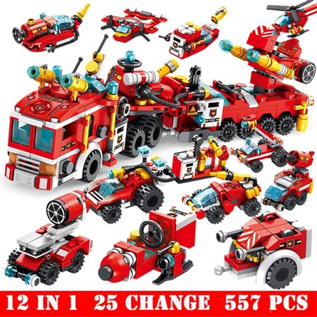 577PCS Mini Car Accessories Blocks Boy Children Train Toys Truck Toys Kids Bricks LegoINGLYS Building Blocks Set Educational Toy