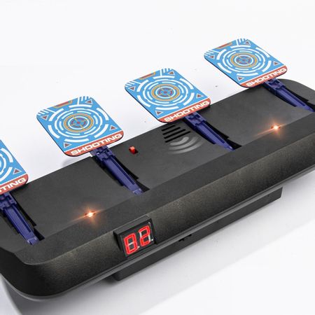 Precision Scoring Auto Reset Electric Target For Nerf Toys Outdoor Sports Fun Toys EVA Bullet Gun Toy Accessories Kids Gift