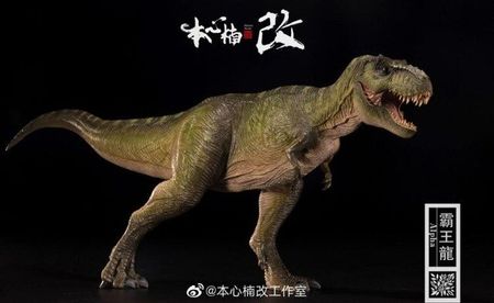 Nanmu 1/35 170110 Tyrannosaurus Rex Dinosaur Collectible Animal Statue Model Toy 