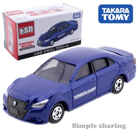 Takara Tomy tomica shop toyota crown athlete roadster model Diecast miniature car toy mould funny magic baby toys hot kids doll