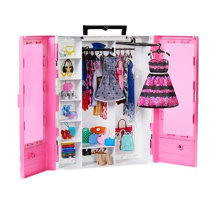 Barbie Doll Dream Wardrobe Fashionistas Ultimate Closet Barbie Girl Princess Kids Dressup Birthday Gift Children Toys GBK12