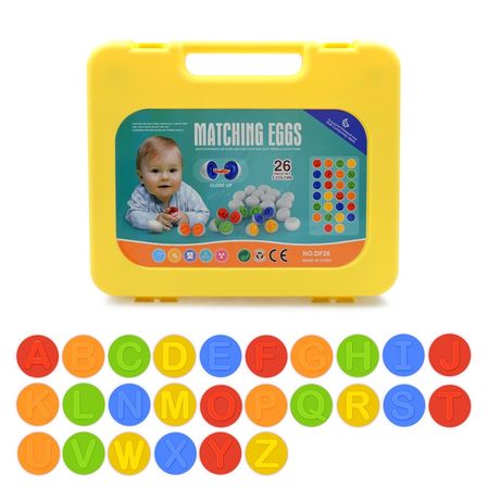 12pcs Montessori Educational Early Learning Toys 3D Puzzle Match Shape Color Game Baby Smart Plastic Material Eggs Toys For Kids