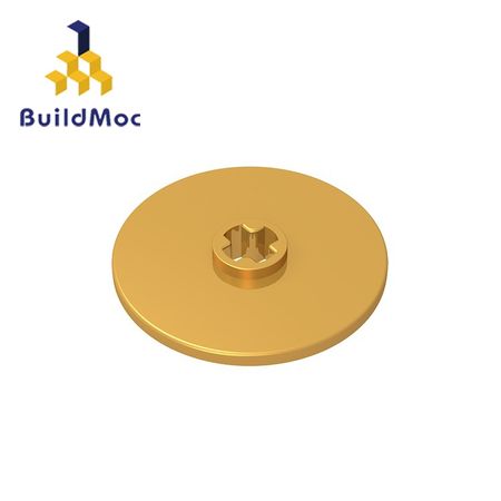 BuildMOC 2723 Technic Disk 3 x 3 For Building Blocks Parts DIY Educational Tech Parts Toys