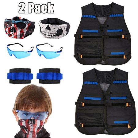 2020 Kids Tactical Vest Suit Kit Set For Nerf N-Strike Elite Series Outdoor Game Kids Tactical Vest Holder Kit Accessories Toys
