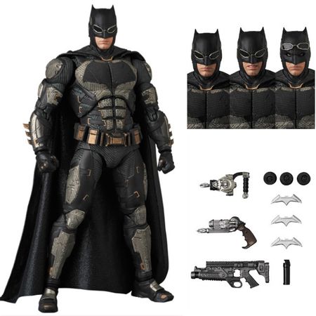MAFEX 064 Batman Tactical SUIT Ver. The Dark KNight DC Justice League PVC Action Figure Collectible Model Toy 16cm