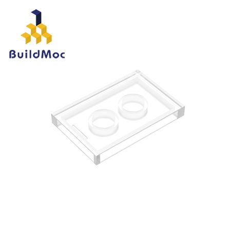 BuildMOC Compatible Assembles Particles 26603 2x3 For Building Blocks Parts DIY LOGO Educational Tech Parts Toys