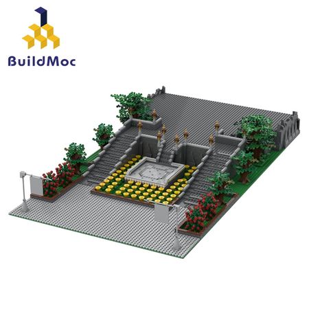 Buildmoc Magic Movie Serices Retro Castle Stand Model Set Building Blocks Bricks Kids Toys Model Kit Christmas Gift