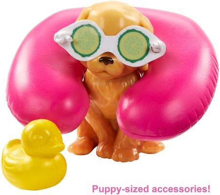 Original Barbie Spa Doll with Puppy and Accessories Jointed Barbie Dolls Baby Girls Toy Boneca Toys for Children Reborn Juguetes