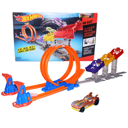 Hot Wheels Limit Jump Track Toy Kids Electric Toys Square City Miniature Car Model Classic Antique Cars  Hotwheels