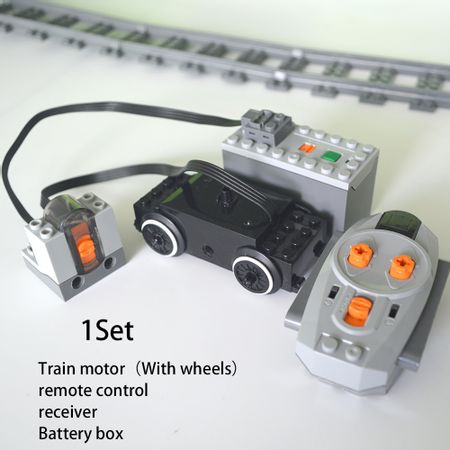 Train motor Technic parts compatible for multi power functions tool servo blocks train engine xl motor PF sets