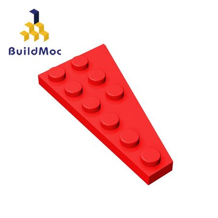 BuildMOC Compatible Assembles Particles 54384 3x6(Right) For Building Blocks DIY LOGO Educational High-Tech Spare Toys