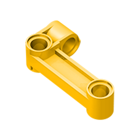 BuildMOC Compatible Assembles Particles 11455 Technic, Pin 2x4 Bent For Building Blocks Parts DIY LOGO Educational gift Toys