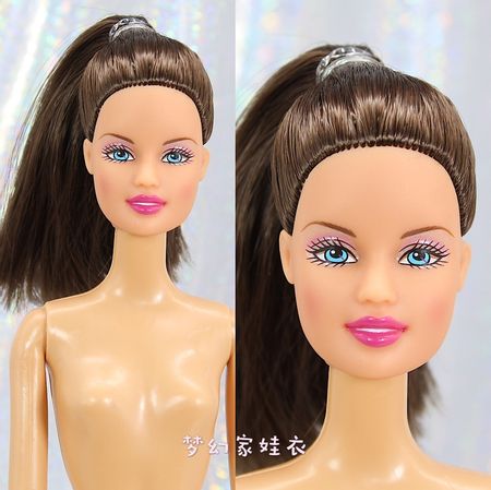 New Doll Accessories 29cm Naked Doll Body Toys Baby Girls  Doll Head for Barbie Doll Baby Toys for Girls Gift