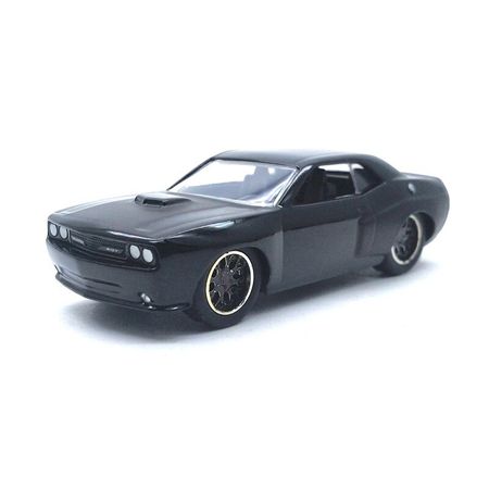 1/55 Fast and Furious Cars Dom's Dodge Challenger SRT8 Simulation Metal Diecast Model Cars Kids Toys