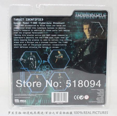 NECA The Terminator 2 Action Figure T-800 Cyberdyne Showdown PVC Figure Toy 7