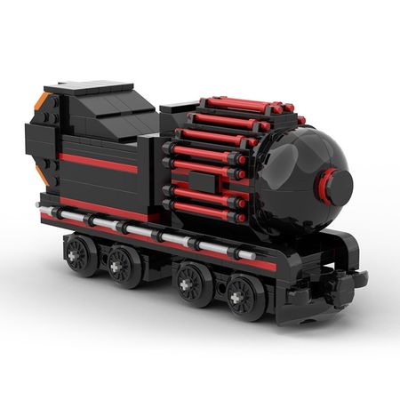 Buildmoc City Retro Train Steam Technology Back to Future Building Block Technic Rail Bricks Time Train Children Kids Toys Gifts