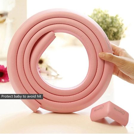 2M Table Corner Protector Child Safety Table Protector Coloful Baby Proof Children Protection Desk Corner Cover Soft Edge Guard