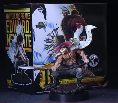One Piece Anime Action Figure WHITEBEARD Pirates Edward Newgate PVC  SCultures the TAG Team Collectible Model Toys Figures
