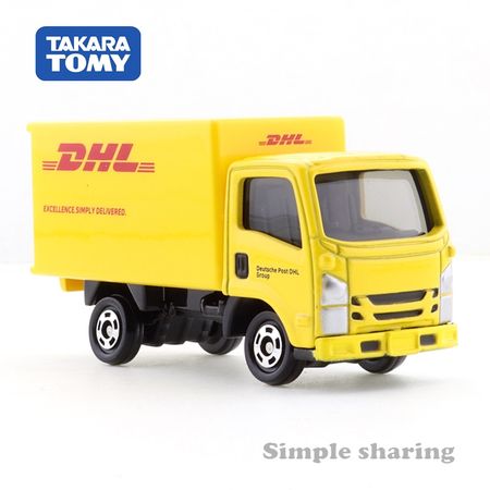 Takara Tomy Tomica  No.109 DHL Truck Car Hot Pop Kids Toys Motor Vehicle Diecast Metal Model