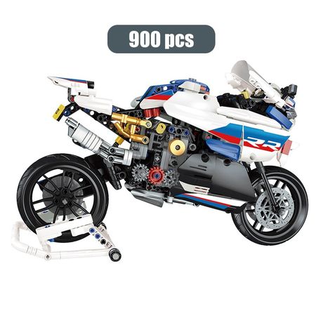 Fit Lego City Technic Motorcycle Motorbike Creative Building Block DIY Locomotive Racing Car Bricks Toys Gifts for Children Boys
