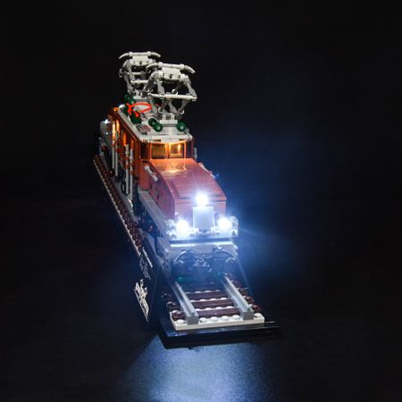 LED Light Kit Fit Lego Technic 10277 Crocodile Locomotive Train Building Blocks for Light Up Your Toys (only LED Light )