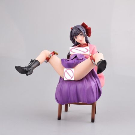 20cm Sexy Native Creator's Collection Ade-Sugata Zero Character by Mibu Natuki Cover Girl Kimono Chair PVC Action Figure