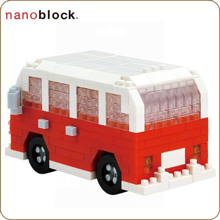 Nanoblock Miniature Diamond Building Blocks Adult Construction NBH-142 Sightseeing Van 290pcs  Educational Toys For Children