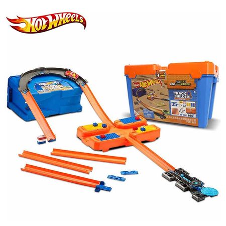 Original Hot Wheels Car Track Set Track Builder Hotwheels Boys Toys Carro Fast and Furious Hot Toys for Children Voiture Gift