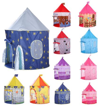 Kids Toys Tents Kids Play Tent Boy Girl Princess Castle Indoor Outdoor Kids House Play Ball Pit Pool Playhouse