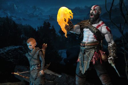 NECA Game God of War 4 Kratos & Son Atreus 7