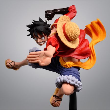 Tronzo Action Figure Anime One Piece Monkey D Luffy PVC Figure Model Toys One Piece Luffy Battle Ver Figurines Dropship