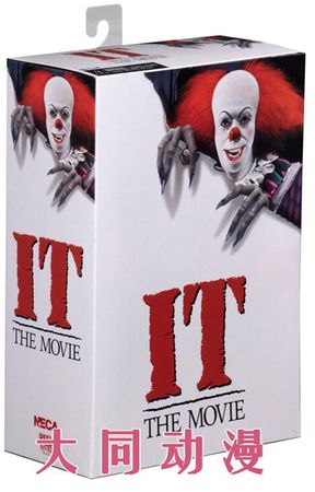 NECA IT Pennywise 1990 Stephen King's It Clown Model Collection For Halloween Decoration Gift Action Figure Toys