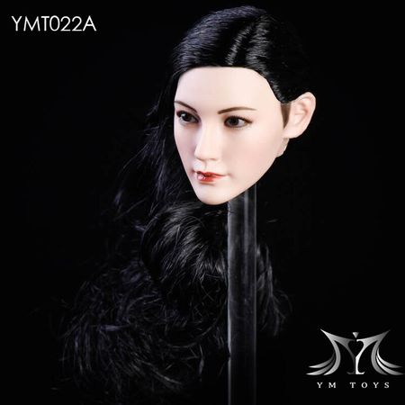 1/6 YMT22  Female Head Asian Girl Head Doll  Wei for PH Pale Color Body Figures
