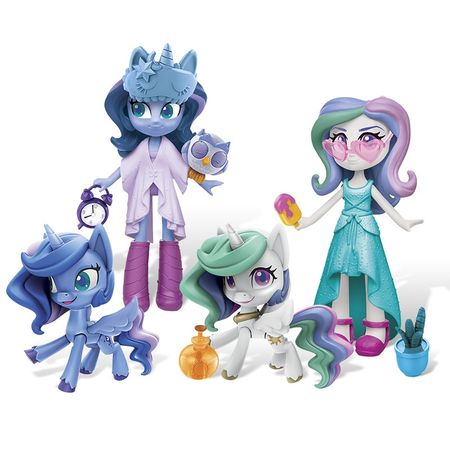 Original My Little Pony Toy Doll Anime Figure Toys for Girls Accessories for Doll Action Figures Clothes for Doll Gift