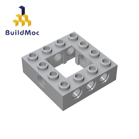 BuildMOC Compatible Assembles Particles 32324 4x4 For Building Blocks Parts DIY LOGO Educational Tech Parts Toys