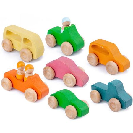 Baby Wooden Toys Large Creative Rainbow Building Blocks Healing Unzip Toys Montessori Smart Toys