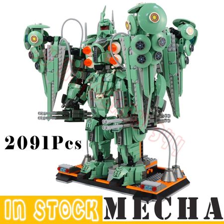 2091PCS Robot Mecha War Building Blocks Toys Bricks DIY Technology Mini Model Gifts Children Kids MOC Boys Gifts Technic