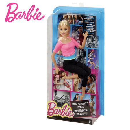 Barbie Brand Limited Collect 3 Style Fashion Dolls Yoga Model Toy For Little Baby Birthday Gift Barbie Girl Boneca Model DHL81