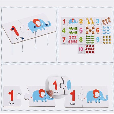 Kids Math Toys Wooden Digital Arithmetic Mathematical Pairing Cards Countin Sticks Montessori Kindergarten Toy For Boys Girls