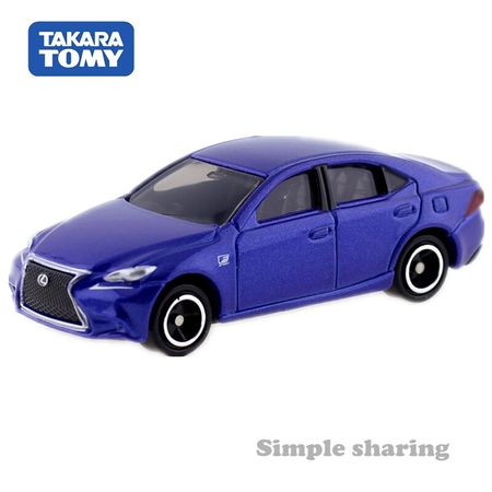 Tomica NO. 100 Lexus IS F Sport Scale 1:65 Blue Takara Tomy Diecast Metal Model Collection Vehicles Kids Toys