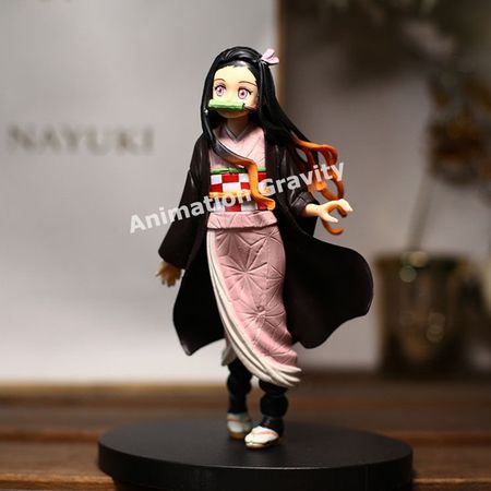 16CM Demon Slayer Agatsuma Zenitsu Tanjiro Thunderclap and Anime  Figure Toys Nezuko PVC Figurine New Collection Figures Toys