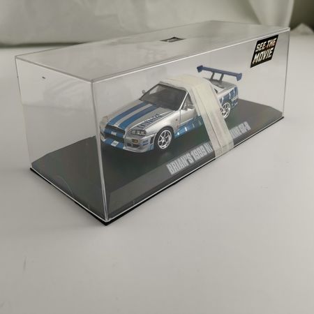 GreenLight Fast and Furious Cars 1/43 Nissan Skyline GTR R34 Sports Car Collection Metal Cars