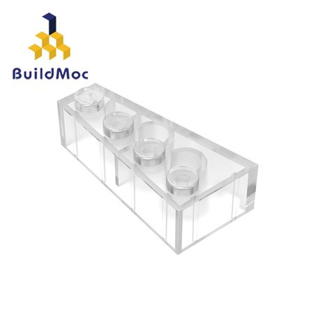 BuildMOC Compatible Assembles Particles 41767 4x2 (Right) Building Blocks Parts DIY enlighten bricks Educational Tech Parts Toys