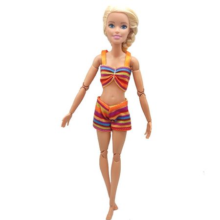 Handmade For Barbie Dolls Accessories Fashion Swimwear Dress Doll Clothes Toys for Children Boneca for 29cm 1/6 Dolls Girls Toys